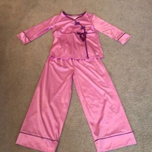 American girl pajamas. Rebecca doll collection.